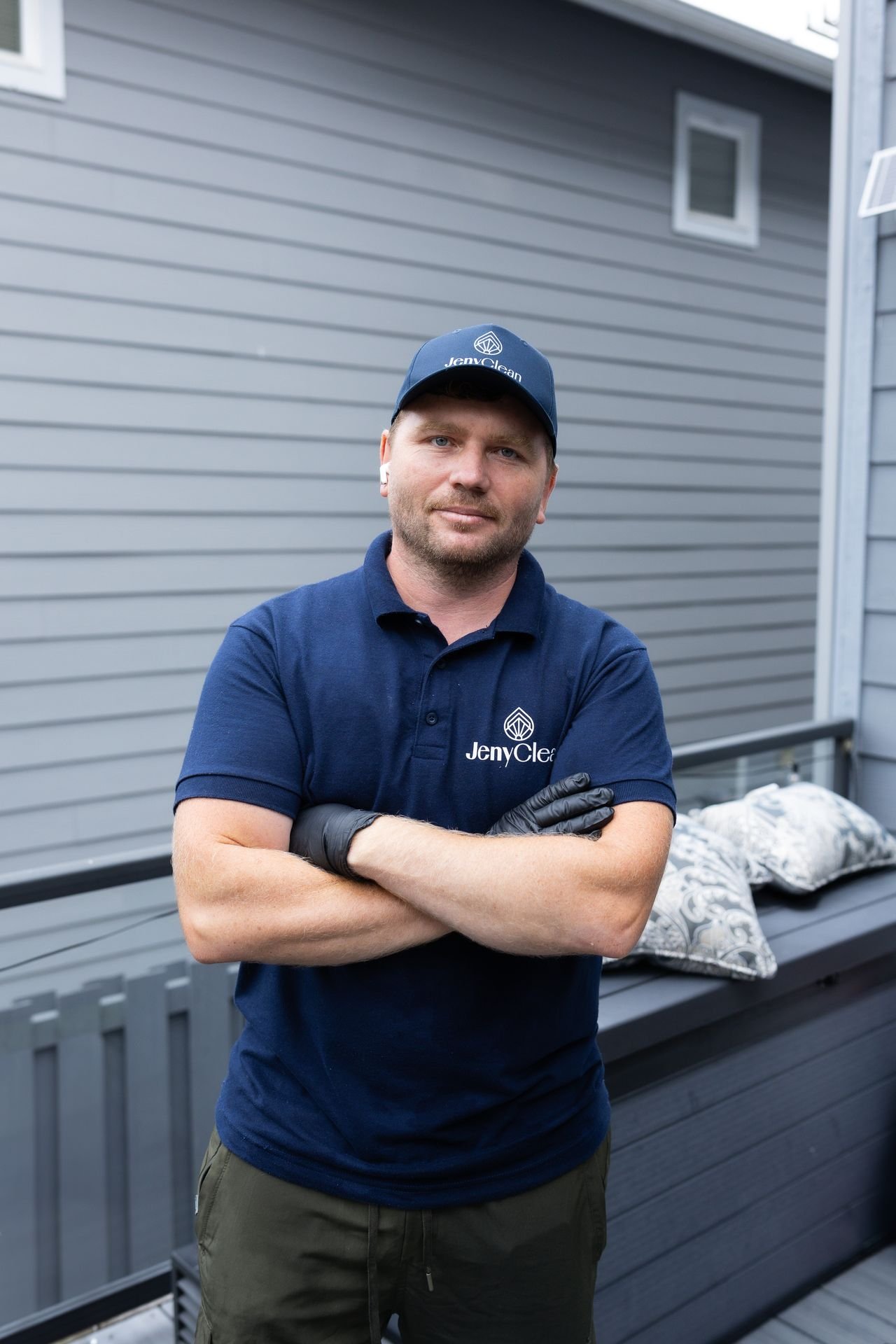 JenyClean carpet and upholstery cleaning technician portrait